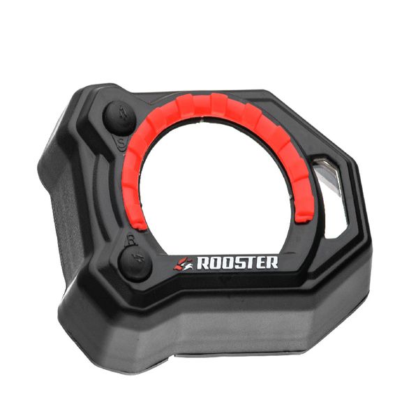 PROTECTOR DE TABLERO SCOOTER BWS FI LENTE TRANSPARENTE BISEL ROJO