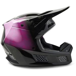 CASCO FOX V3 RS DETONATE ECE [NEGRO/MORADO]