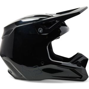 CASCO FOX V1 SOLID DOT/ECE [NEGRO BRILLANTE]