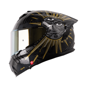 CASCO INTEGRAL SHAFT PRO ECLIPSE NEGRO BRILLANTE