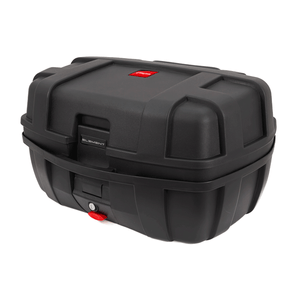 Maleta plástica element 50 litros negra / dos cascos