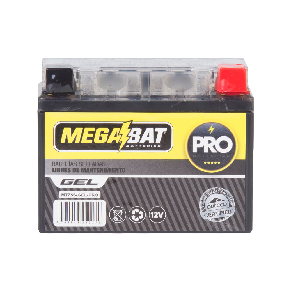 BATERÍA MEGABAT PRO MTZ5S GEL