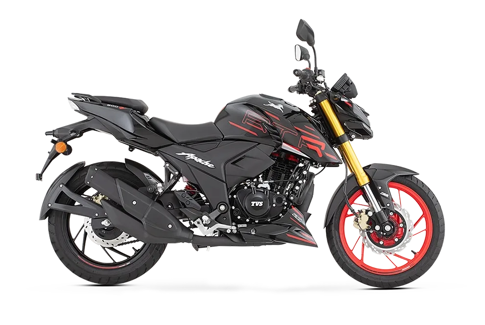 TVS Apache 200 FI NG TVS vista lateral