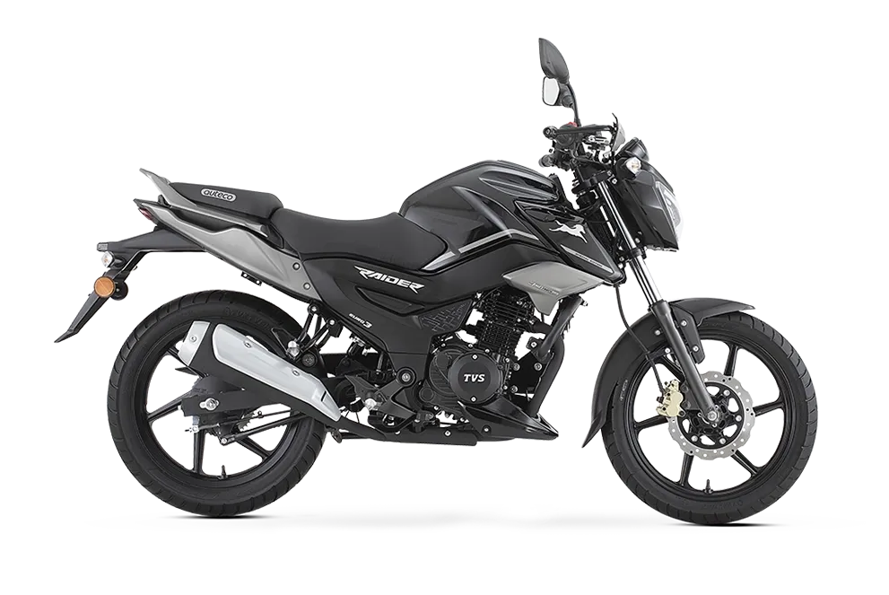 TVS Raider 125 TVS vista lateral
