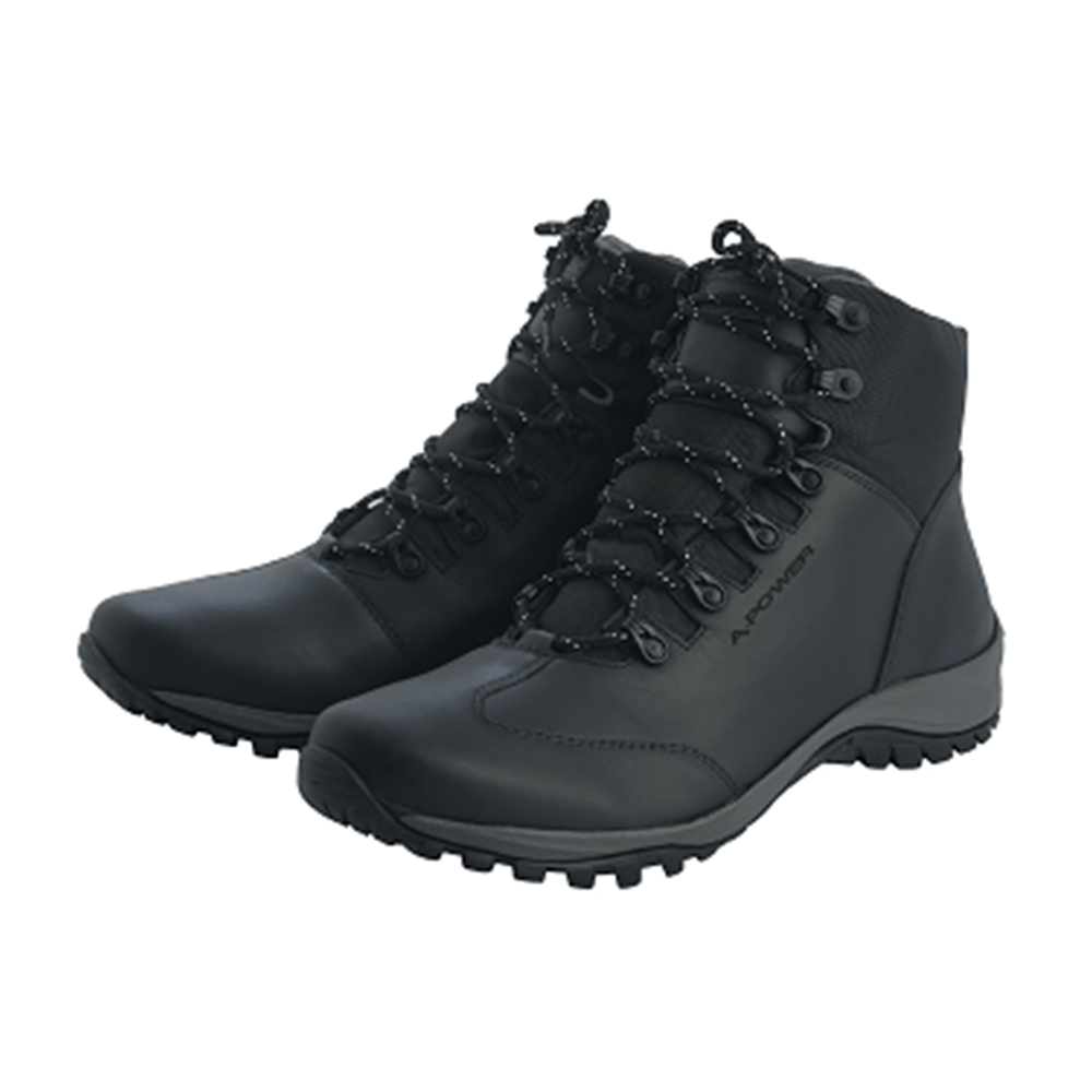 BOTAS A-POWER HIKING MUJER NEGRAS