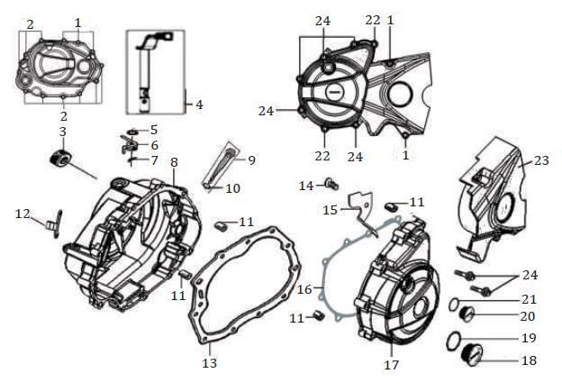 RESORTE EJE INTERNO CUBIERTA CLUTCH MRX