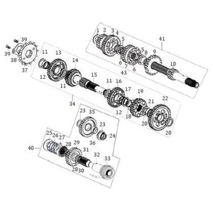 PIN DE SEGURIDAD 15.5X1.2X19 TRANSMISION MRX