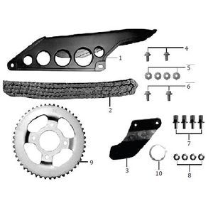 PIN DE SEGURIDAD SPROCKET-CADENA MRX
