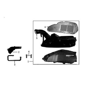 MANGUERA DE RESPIRACIÓN CAJA FILTRO AIRE ZS 125