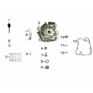 TAPÓN CEDAZO FILTRO ACEITE CUBIERTA CARCASA MOTOR DERECHA SCOOTER VICTORY LIFE