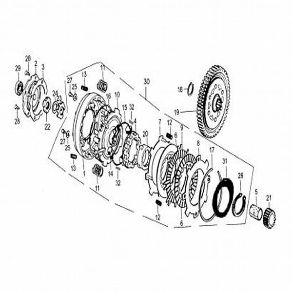 ANTIVIBRANTE CLUTCH   ADVANCE- FLOW- VICTORY ONE-3