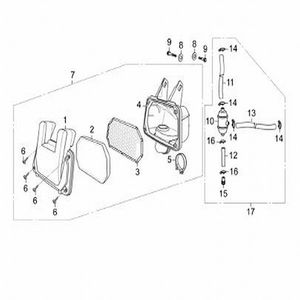 CAJA FILTRO AIRE SOLA  ADVANCE- FLOW