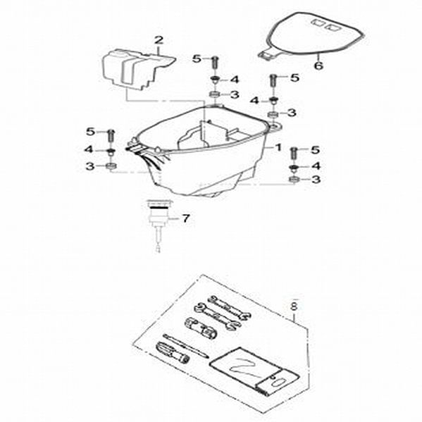 CARGADOR USB CAJA GUANTERA-ESTUCHE HERRAMIENTAS  ADVANCE