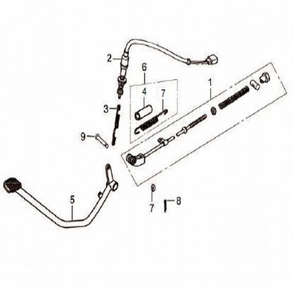 PIN PASADOR 7X18 STREET VICTORY SWITCH 150