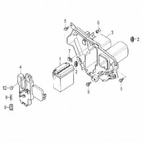 BATERÍA MEGABAT 12V SECA ACTIV- FLOW- KYMCO TRACK- MRX- ONE- UNI-K- VICTORY ONE