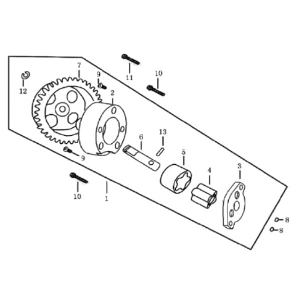 ROTOR INTERNO BOMBA ACEITE  VICTORY ADVANCE- FLOW