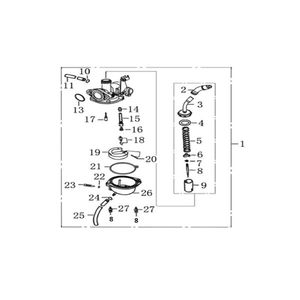 CARBURADOR  MACH 110- ONE ST