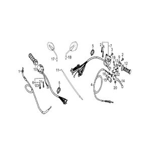 MANILLAR IZQUIERDO  MACH 110- ONE ST