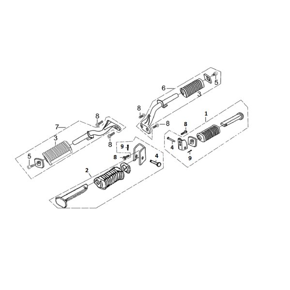 REPOSAPIE PASAJERO DERECHO STREET VICTORY ONE ST 110