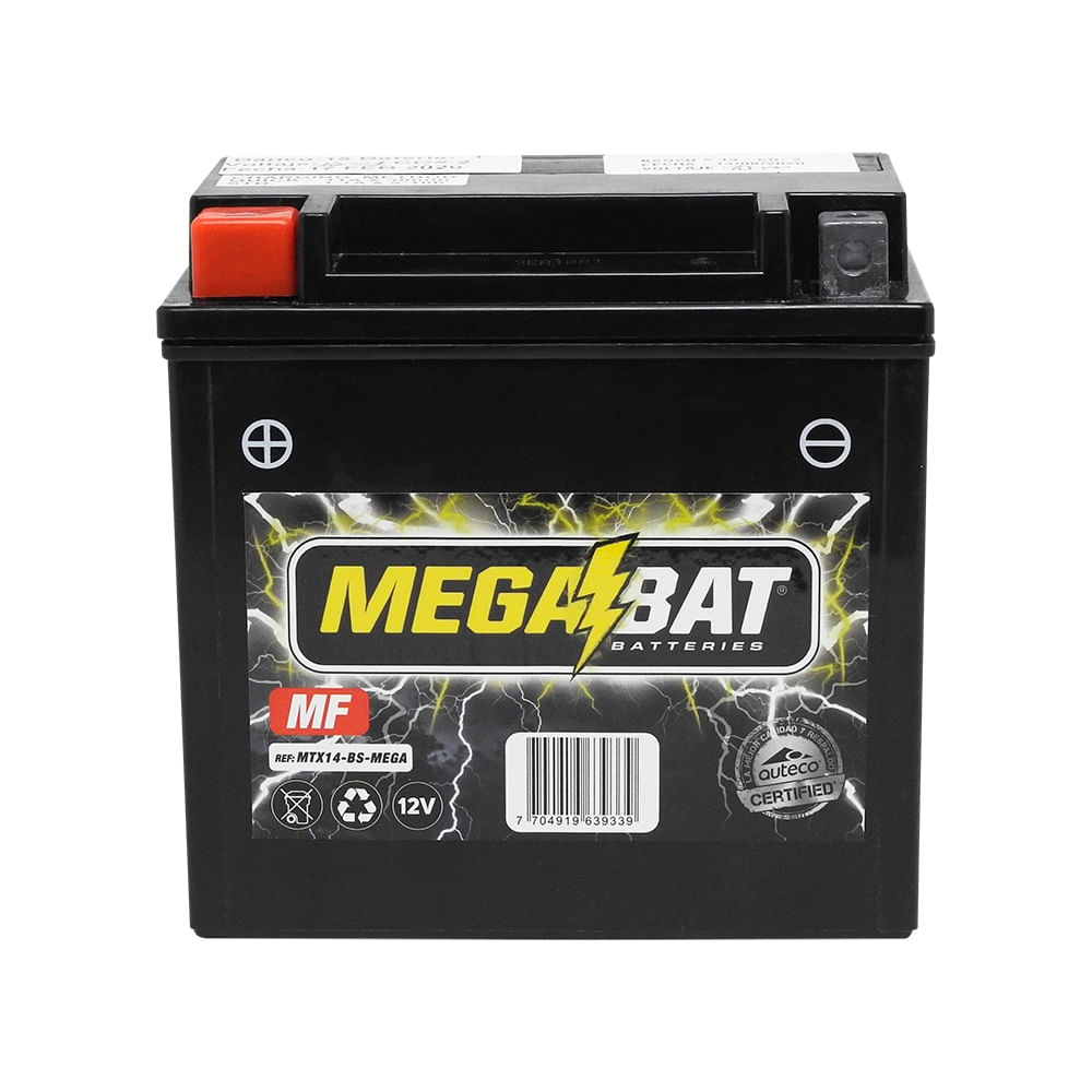 BATERIA MEGABAT MTX14 SECA