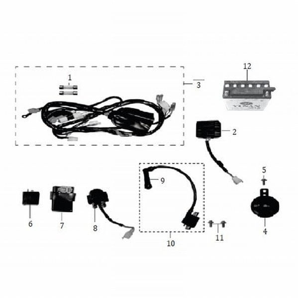 INSTALACIÓN ELECTRICA MRX 150