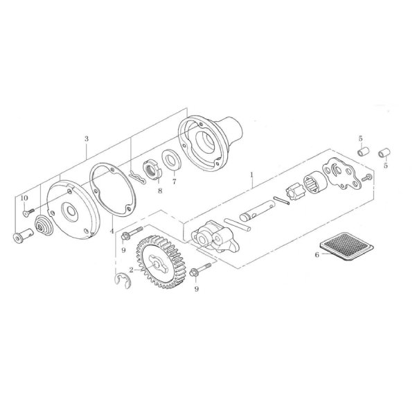 FILTRO CENTRIFUGO ACEITE STREET VICTORY SWITCH 150