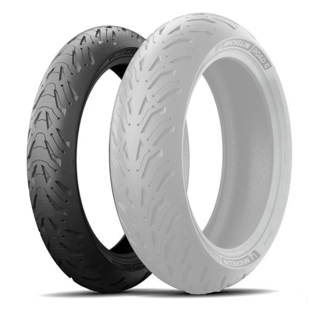 LLANTA MICHELIN 110/80-19 TL ROAD 6 F DELANTERA