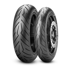 Llanta Pirelli Diablo Rosso Sco 120/80-14 Delantera/Trasera