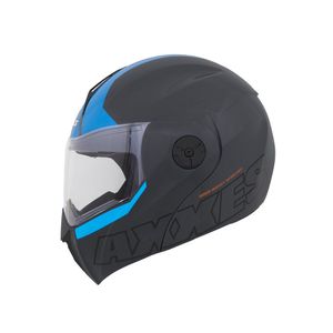 CASCO AXXES ABAT KRAW GRIS MATE AZUL