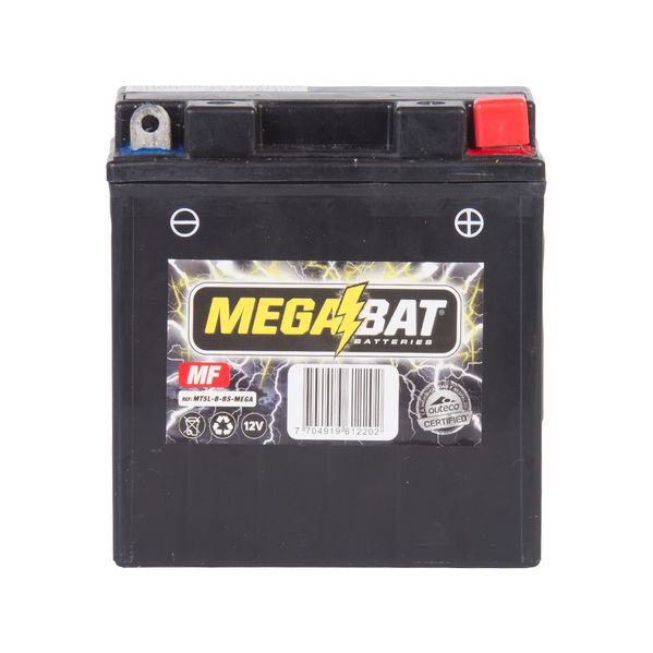 BATERÍA MEGABAT 12V SECA ACTIV- FLOW- KYMCO TRACK- MRX- ONE- UNI-K- VICTORY ONE