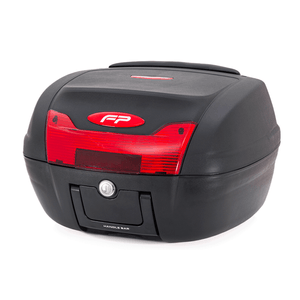 Maletero nucleon rojo para moto / un casco